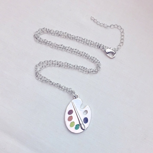 🍏50% OFF/3+...Artist Brushes and Palette Necklace - Picture 6 of 9